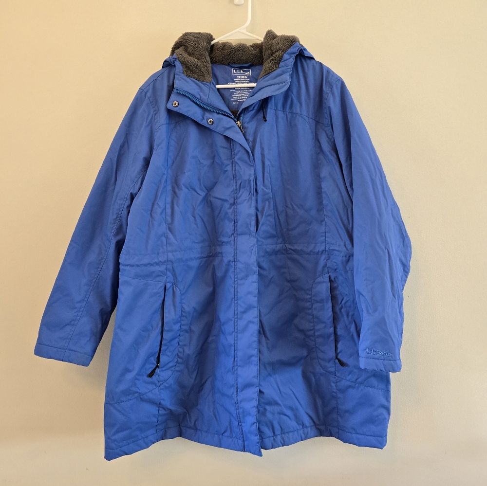 L.L. Bean Blue Ski & Snow Jacket